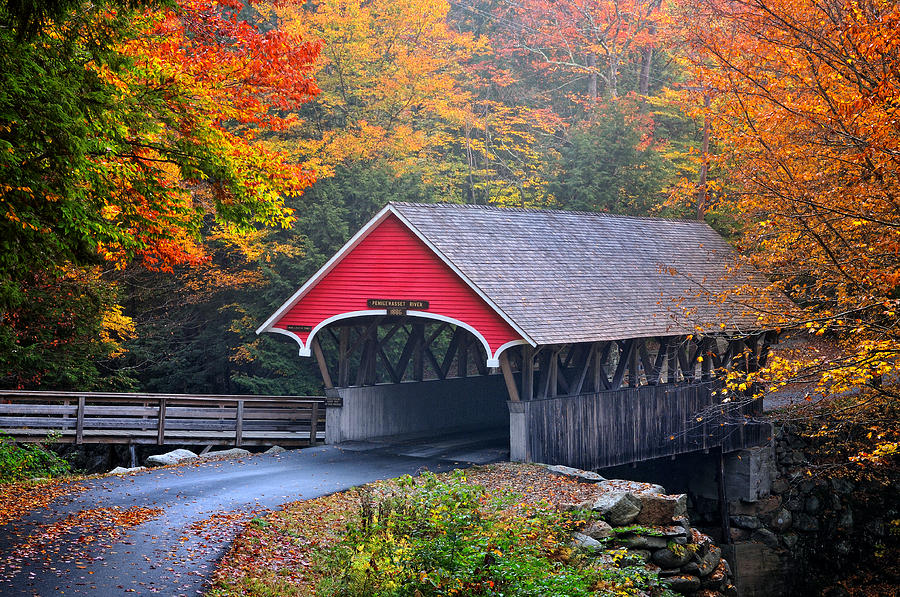 flume covered bridge